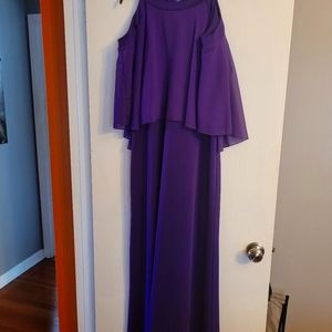 Purple dress